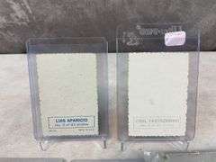 1969 Topps Deckle Edge 6 cards w/ Yaz, Carew, Aparico, Marichal, Bob Gibson