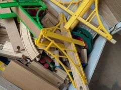 Sesame Street toy building blocks - roads and bridges