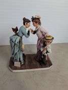 Porcelain Norman Rockwell figurine - First Day of School