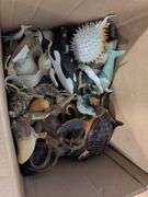 (4) boxes of toy animals