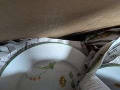 Matching flower dish set - see photos