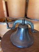 Bell with small round table - bell is not cast