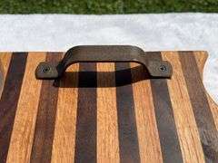 (2) Homemade Wooden Charcuterie Boards