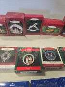LOT OF MIXED HALLMARK CHRISTMAS ORNAMENTS