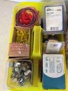 Receptacle boxes, circuit breaker boxes, and other electrical supplies