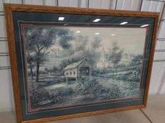 Large framed photo - 43" by 33"