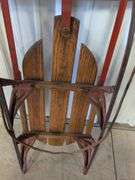 Vintage American snow sled - 38" long