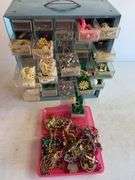 Large assortment of costume jewelry