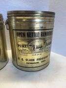 Vintage Tin Lard Can , Dennison,Oh