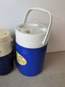 (2) Coleman and (1) Under Armour water jugs