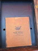 LARGE AWESOME SETH THOMAS WALL CLOCK WORKS