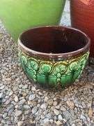 (6) planters - mostly plastic