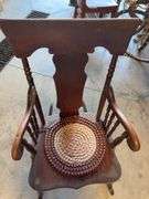 Vintage rocking chair - 21.5" wide and 36" tall