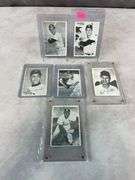 1969 Topps Deckle Edge 6 cards w/ Yaz, Carew, Aparico, Marichal, Bob Gibson