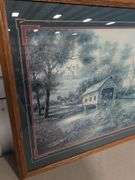 Large framed photo - 43" by 33"