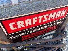 Craftsmen 6 HP pressure washer