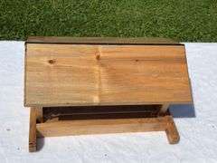 Homemade Wooden Bird Feeder