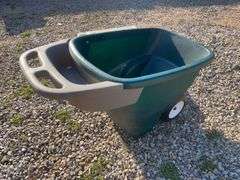 Yard About and Ames lawn buddy yard carts