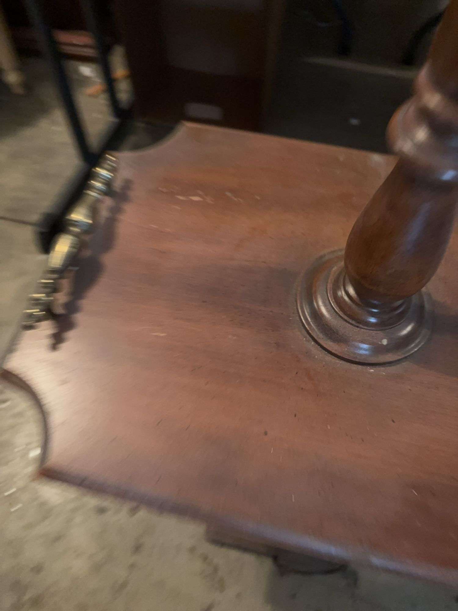 FLOOR LAMP WITH SHELF 54”