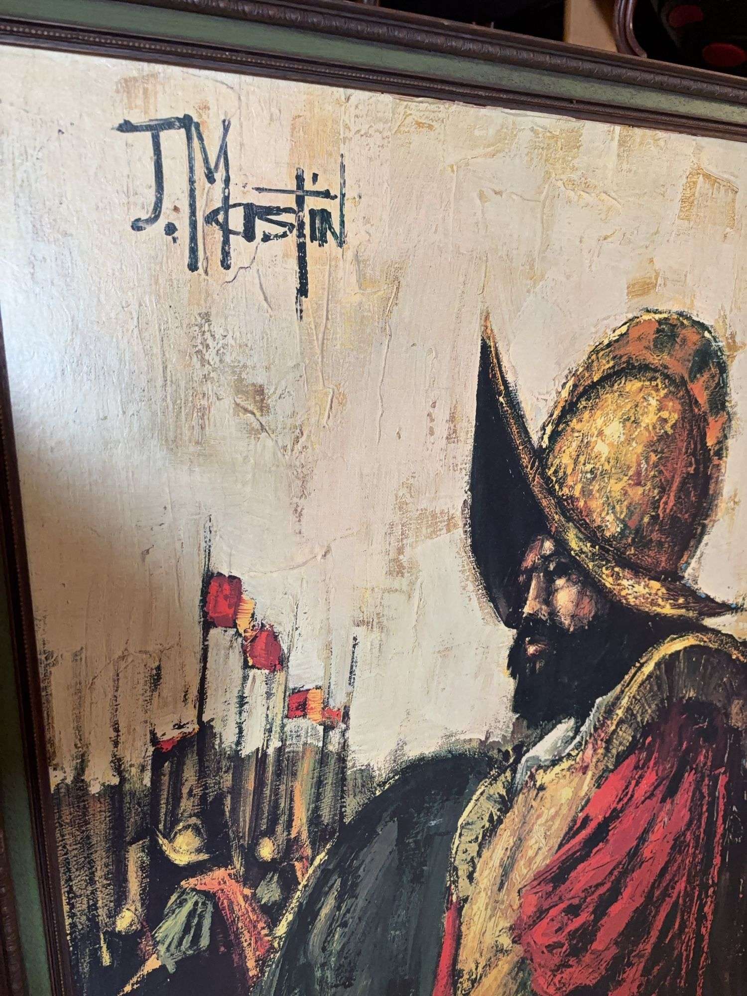 39” x 31” FRAMED WALL ART