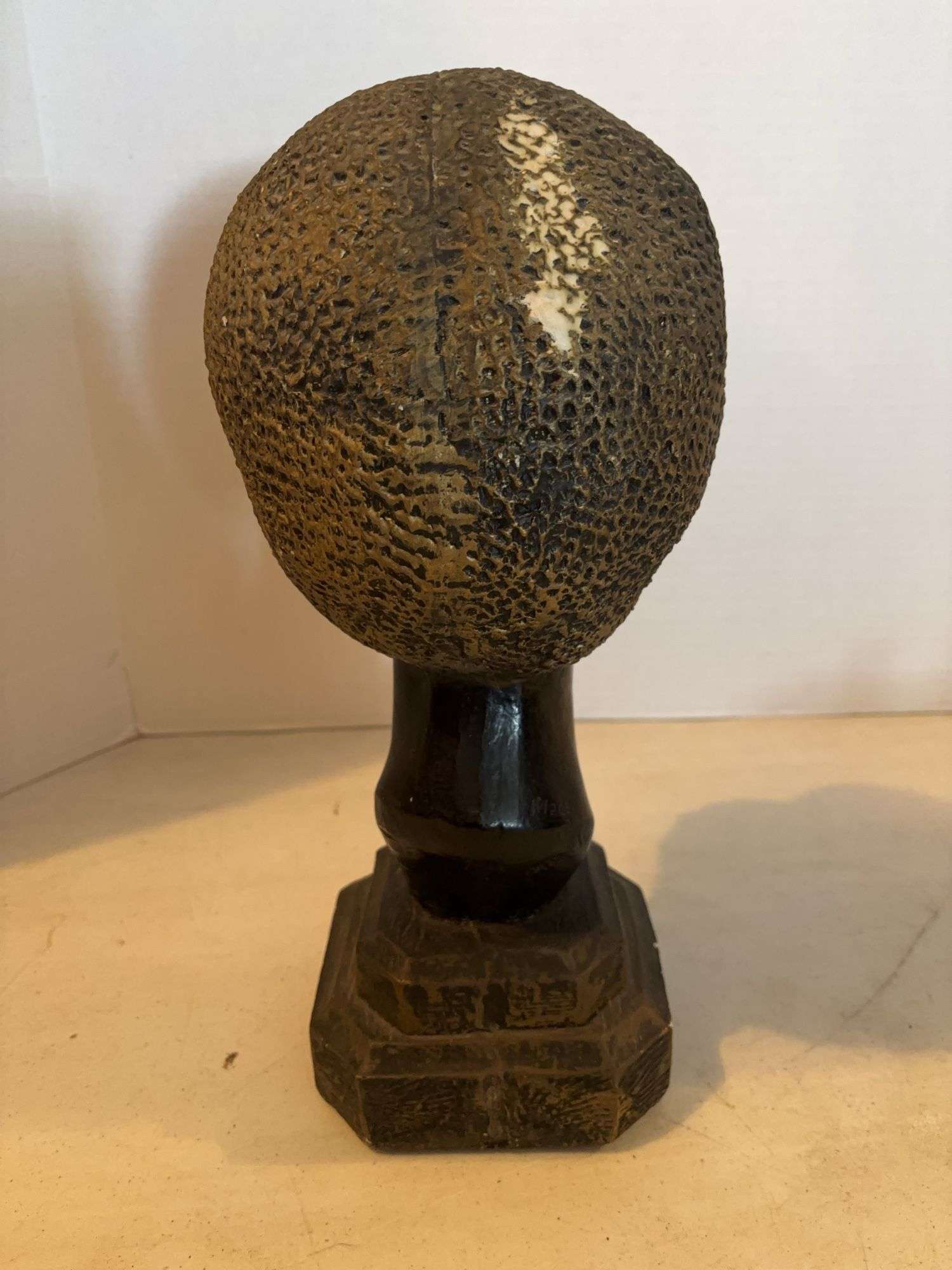 14” AFRO BUST SCULPTURE