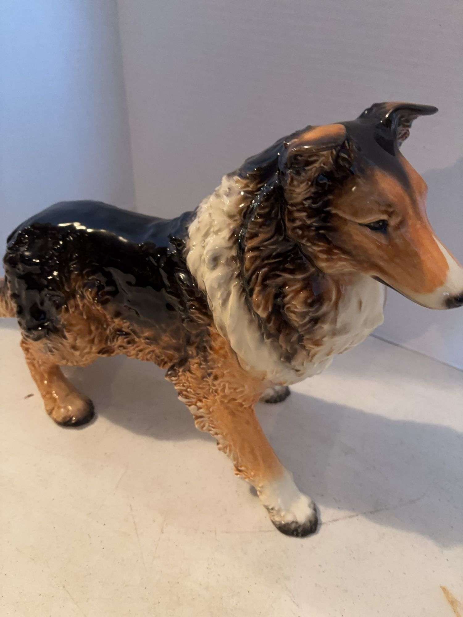 18” x 11.5” GOEBEL WESTERN GERMANY DOG FIGURINE