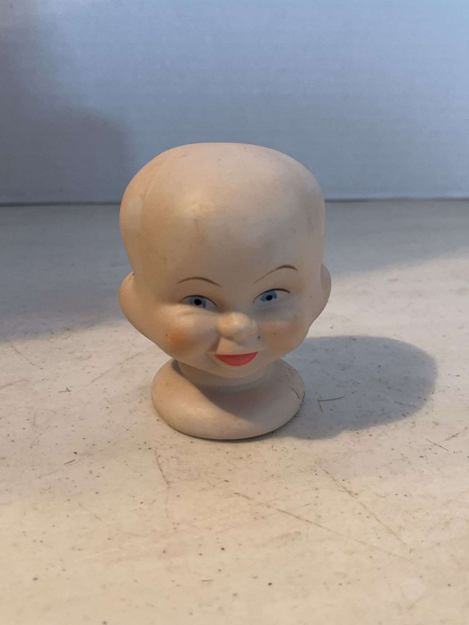 BISQUE 3 FACED DOLL HEAD