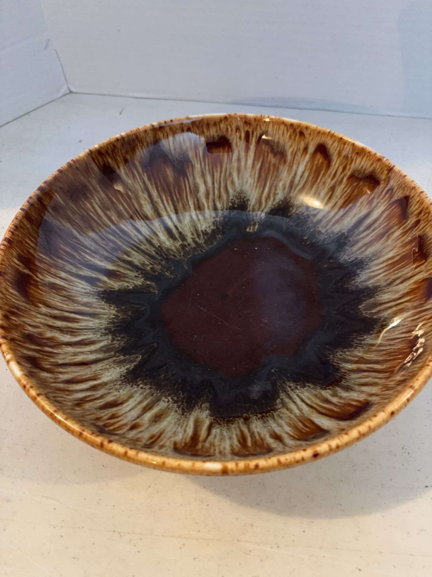 EAST LIVERPOOL OHIO POTTERY BOWL 11”