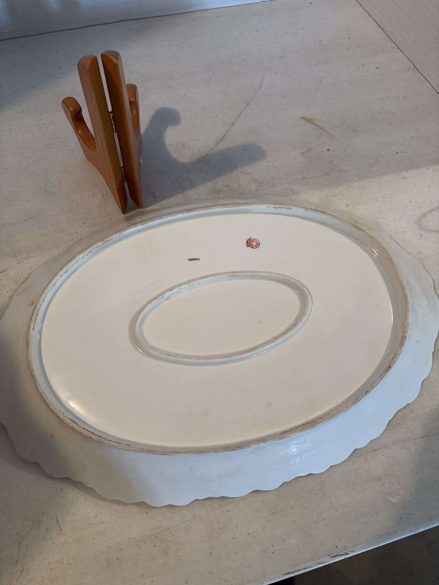 LIMOGE PLATTER 18” x 12”