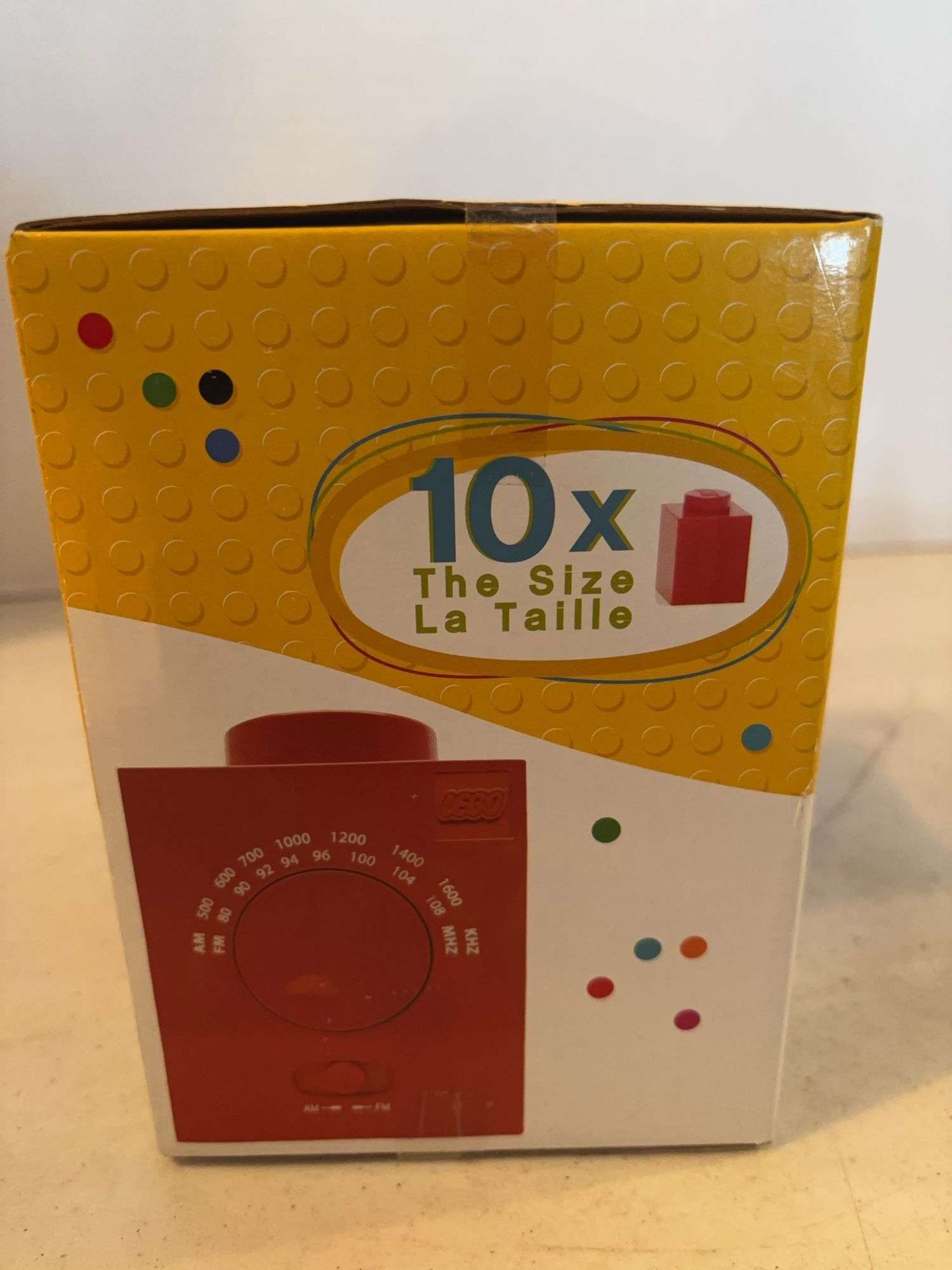 LEGO IN BOX AM/FM RADIO