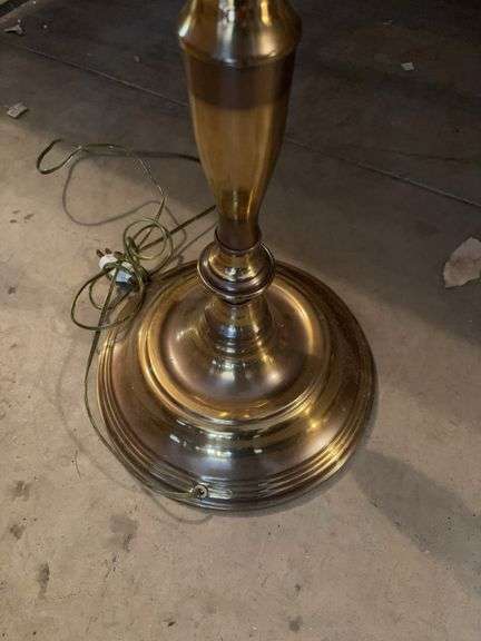 SOLID BRASS FLOOR LAMP