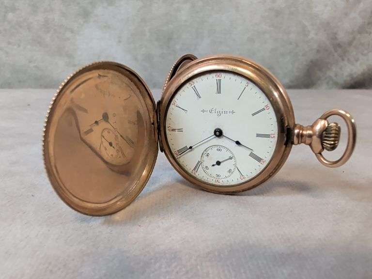 Elgin pocket watch -15 jewels - crescent 25-year case
