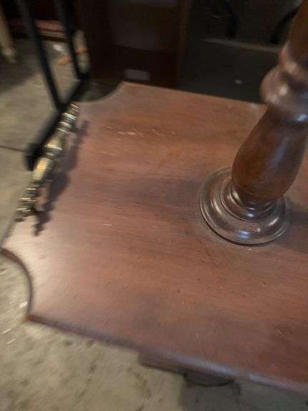 FLOOR LAMP WITH SHELF 54”