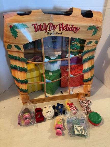 TOTALLY TOY HOLIDAY HAPPY MEAL MCDONALDS TOY SET 1993