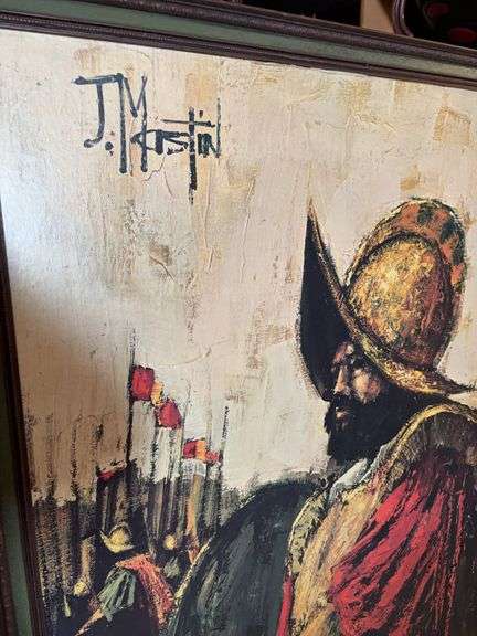 39” x 31” FRAMED WALL ART