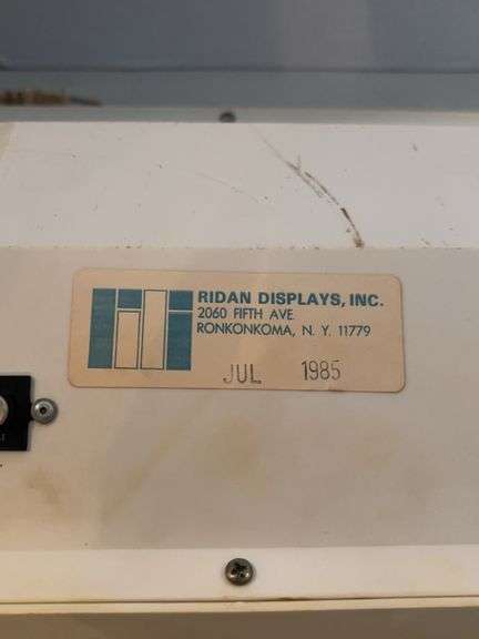 1985 DIGITAL SPRITE ADVERTISING CLOCK WORKS