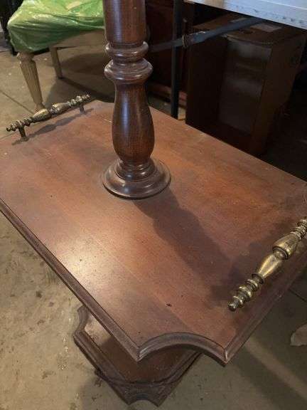 FLOOR LAMP WITH SHELF 54”