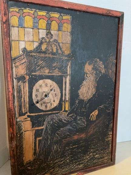 ORIGINAL WOODY KEMPF CLOCK CLOCK