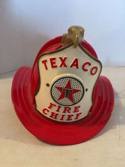 TEXACO TOY FIRE CHIEF HAT