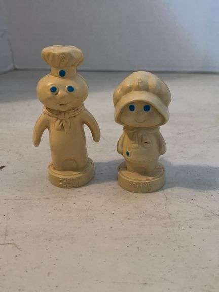 POPPIN FRESH POPPIE SALT AND PEPER SHAKERS