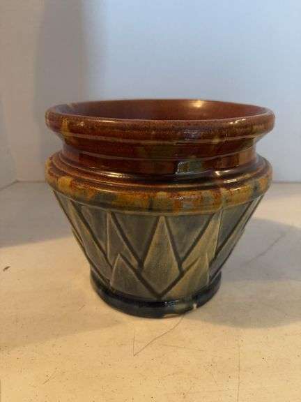 MCCOY SUNBURST 7” JARDINIERE POTTERY