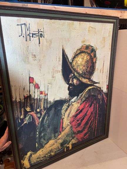 39” x 31” FRAMED WALL ART