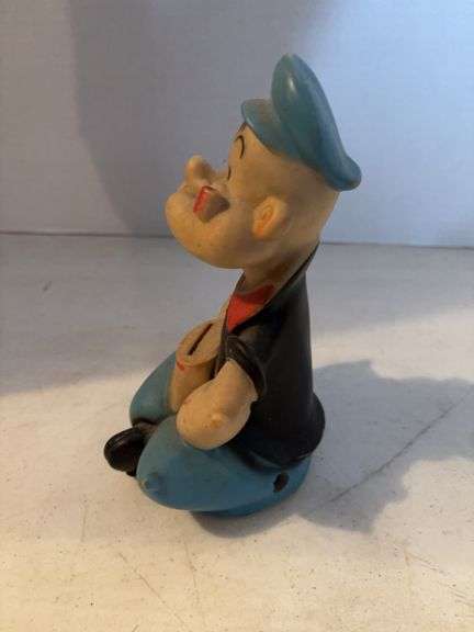 1955 POPEYE COIN BANK 8”