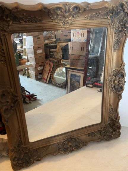 26” x 22” FRAMED MIRROR