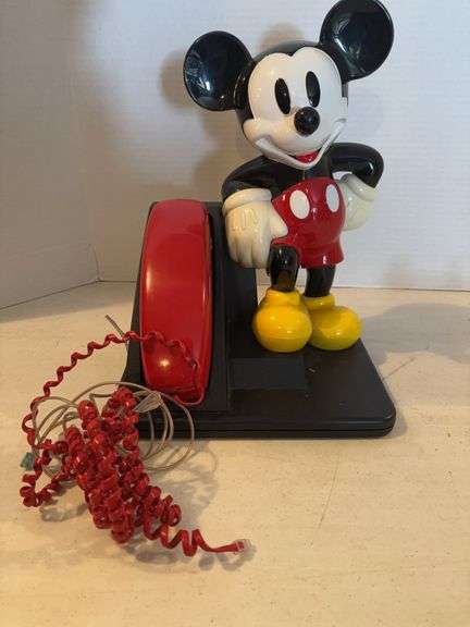 VINTAGE MICKEY MOUSE 14” x 10” TELEPHONE