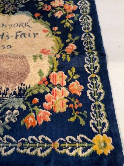 1939 WORLDS FAIR NEW YORK THROW PILLOW COVER