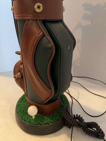 VINTAGE MINI GOLF CLUB TELEPHONE 17”