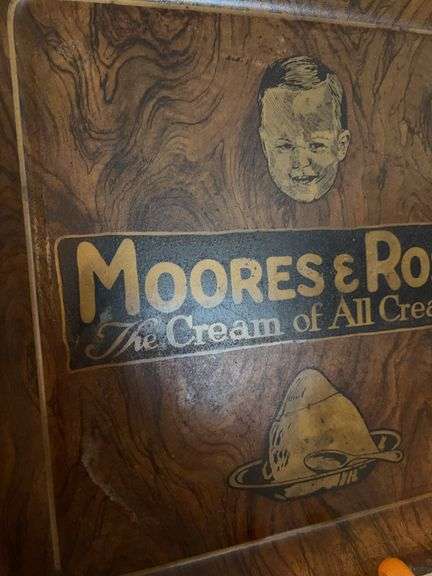 MOORES AND ROSS THE CREAM OF ALL CREAMS ICE CREAM TRAY