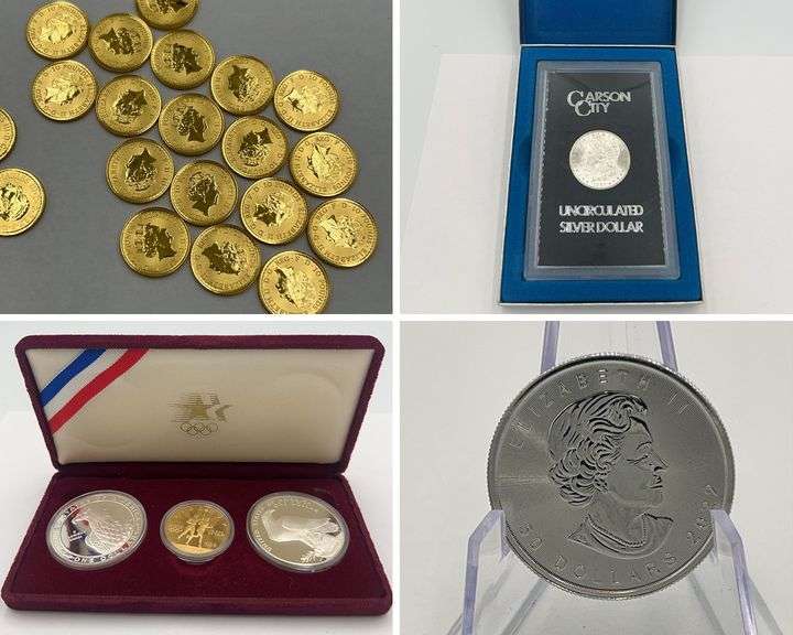 Gold, Silver, Platinum, Ca...