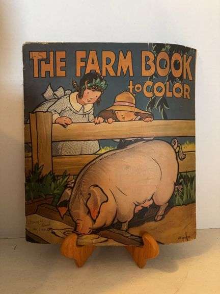 1934 FARM COLOR BOOK